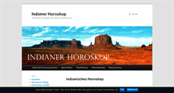 Desktop Screenshot of indianer-horoskop.com